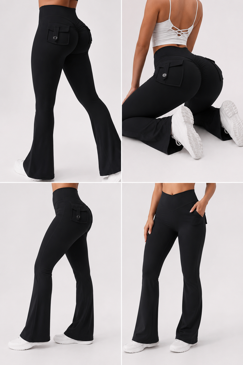 Flared Pocket Leggings