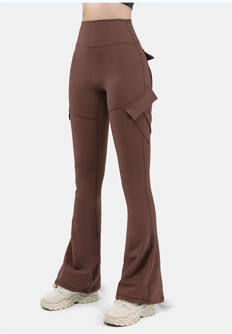 Flared Pocket Leggings