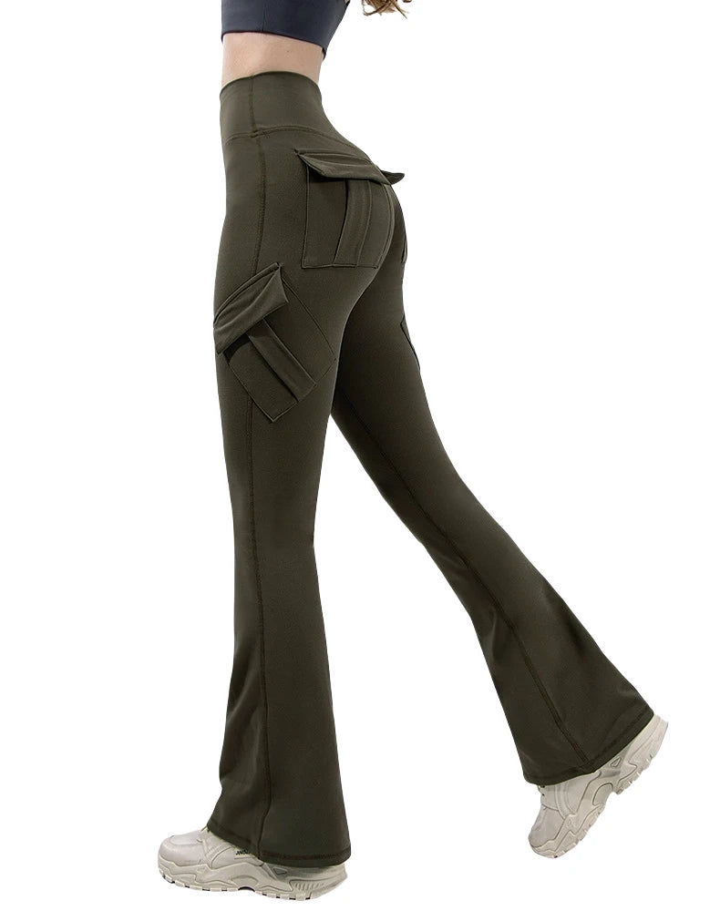 Flared Pocket Leggings