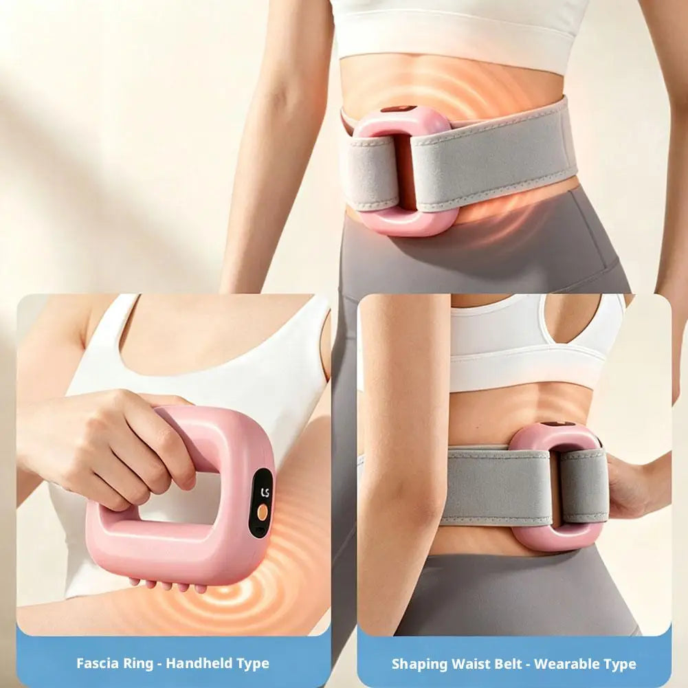 Handheld Electric Body Massager for Fat Burning Vibration Slimming Machine Waist Arm Belly Slimming Device