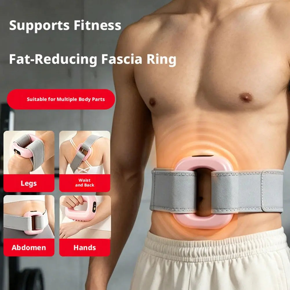 Handheld Electric Body Massager for Fat Burning Vibration Slimming Machine Waist Arm Belly Slimming Device